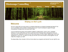 Tablet Screenshot of mississaugacounselling.net